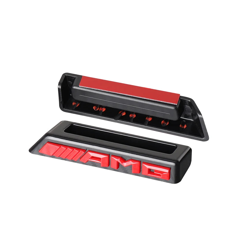 Car Front Grille Emblem Decoration Sticker Auto Styling Accessories For Mercedes Benz AMG W204 W205 B180 W221 W447 Smart CLG GLS