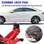 Rubber Jack Pad Adaptor For Mercedes A B C E Class GLA GLK GL M R Jacking Point Jack Lift Pad Protector Tool Car Accessories