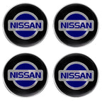 56mm Car Wheel Stickers Center Hub Cap Car Emblem Badge For Nismo Nissans Tiida Teana Skyline Juke X-trail Almera Qashqai Goods