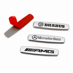 1/2/4pcs for AMG Car seat Emblem Backrest Headrest Clips Console Decoration Badge Interior decoration Sticker Accessories
