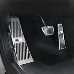 Bmw Foot Pedal Covers, Stainless Steel Rubber Anti-slip Pedals Are Suitable for BMW 3 Series BMW 5 Series X3 X5 From 2003 To 20