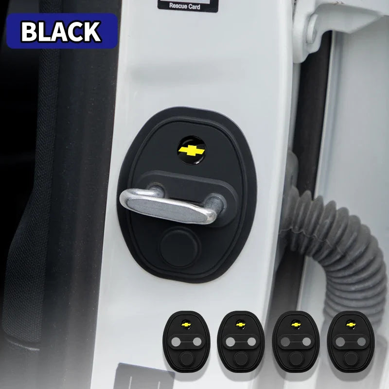 Silicone Car Door Protector - Shockproof, Mute, Dustproof For Chevrolet Silverado Impala Malibu Equinox Cruze Camaro Spark Aveo