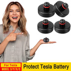 4pcs Lifting Jack Pads for Tesla Model 3 Y S X Juniper 2026 2025 2024 Accessories Rubber Pucks Chassis Lift Stands Adapter Case