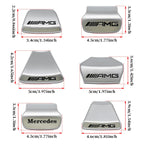 3D ABS Car Steering Wheel Emblem Sticker Badge For Mercedes Benz AMG W205 W206 W177 W168 W108 AMG W176 W204 W212 Accessories