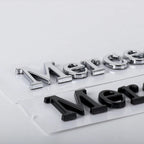 1pcs Car Badge Rear Trunk Body Sticker Emblem Decoration For Mercedes Benz AMG W108 W124 W126 W140 W205 W201