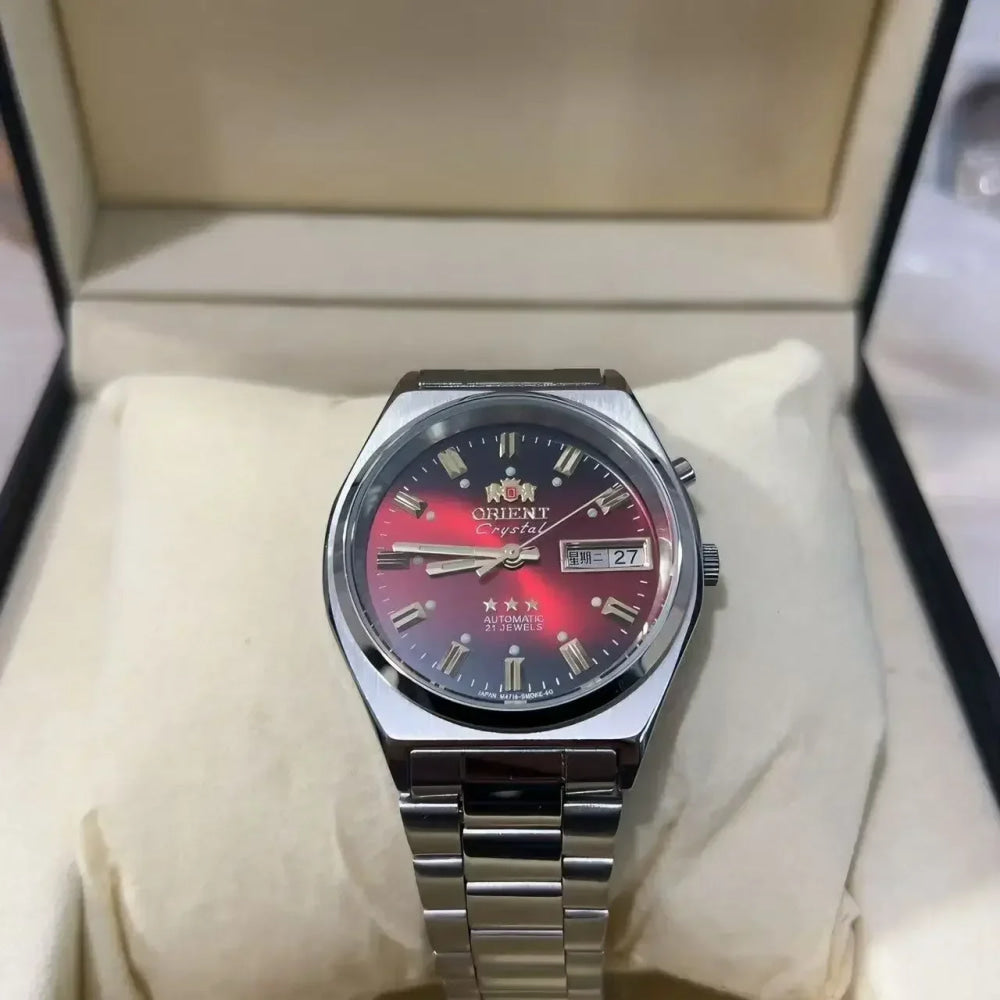 118A Store Orient Watch Sports Mechanical Unisex Watch Stainless Steel Japanese Movement