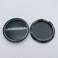 4pcs/set 68mm ( Clips 62mm ) Car Wheel Center Caps Rim Hub Dust Cover Wheel Hubcaps Vossen Logo Emblem Badge Car Accessories