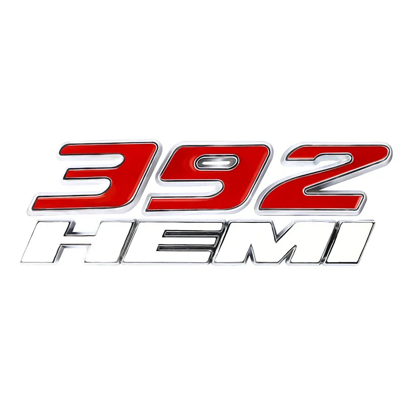 3D Metal Car Stickers 392 345 HEMI Emblem For Journey Charger Ram 1500 Caliber Nitro Caravan Avenger Dart Challenger Dodge