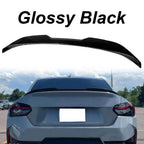 Spoiler Wing For BMW G42 G87 M2 220i 230i M235i M240i Coupe 2022-2025 MP Style Car Rear Trunk Spoiler Wing Lip Tail Lid Diffuser
