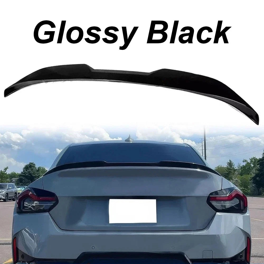 Spoiler Wing For BMW G42 G87 M2 220i 230i M235i M240i Coupe 2022-2025 MP Style Car Rear Trunk Spoiler Wing Lip Tail Lid Diffuser