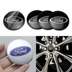Ford Mustang ST Foose Accessorie 56MM Emblem Car Wheel Center Cap Sticker Decoration for Edge Fusion Shelby Explorer F150 Focus