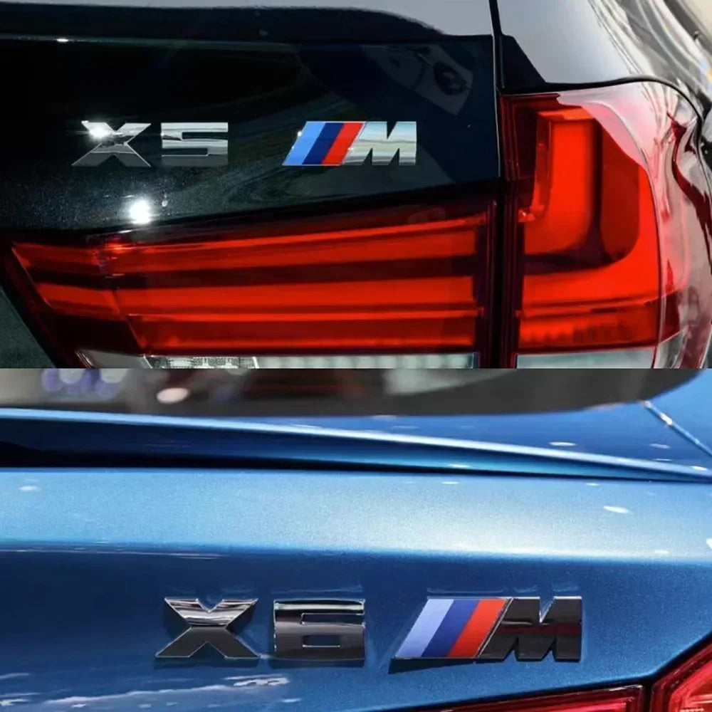 1PCS Car Stickers Car Trunk Sticker Car Badge For BMW X3 X4 F25 F26 G01 G02 X5 G05 X6 F15 F16 E70 E71 M Competition