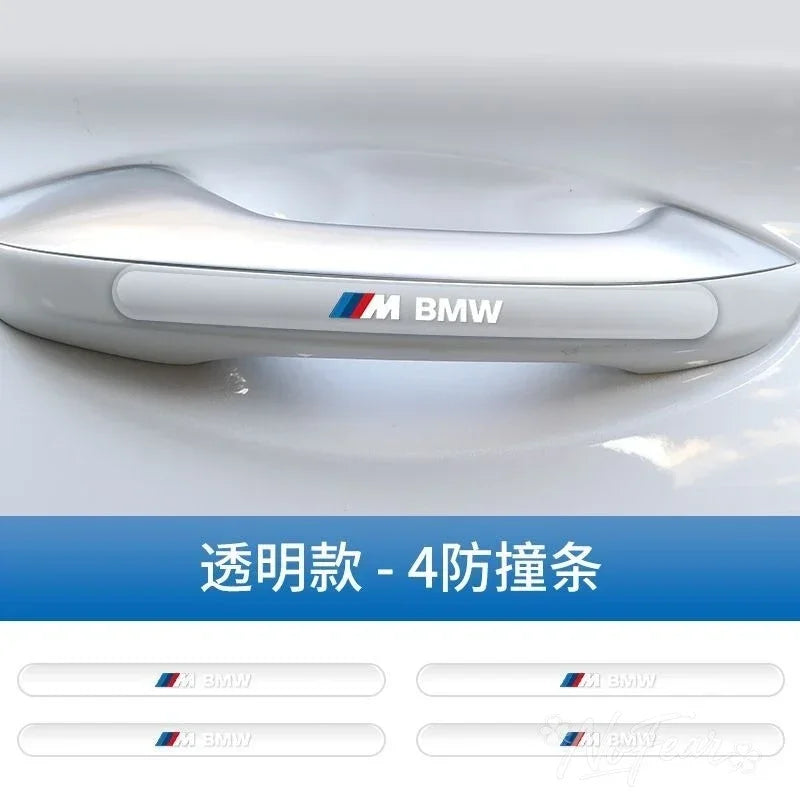 for bmw M pegatina X1 X3 X4 X5 X6 X7 e46 e90 f20 e60 e39 Car Body Protection Strip Auto Door Handle Bowl Anti-Scratch Sticker
