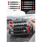 4PCS Car Styling Door Handle Decoration Stickers Decals For Nissan J10 X-Trail Qashqai Juke Leaf Micra NOTE Patrol Gadgets