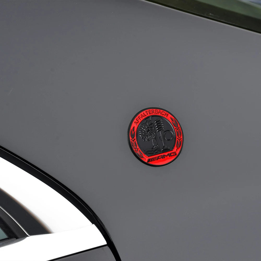 3D Metal Car Body Trunk AMG Badge Sticker Decoration Auto Refit Accessories For Mercedes Benz A B C E G Class GLK CLA GLB GLC