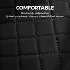 Car Center Console Cover, Leather Armrest Cover for Car, Universal Middle Console Cushion