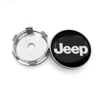 4Pcs 56/60mm Car Wheel Center Hub Cap Car Accessorie for JEEP Wrangler Grand Cherokee JK TJ Compass Renegade Patriot Trail Hawk