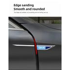 2pcs Car Blade Shape Side Fender Logo Badge Emblem Sticker For GMC Terrain Sierra ornament 1500 Yukon Acadia Savana