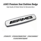 3D Metal Seat Sticker Badge Sticker Interior Sticker For Mercedes-benz AMG Maybach Brabus GLB GLC GLE GLS CLS CLA W215 W205 W463