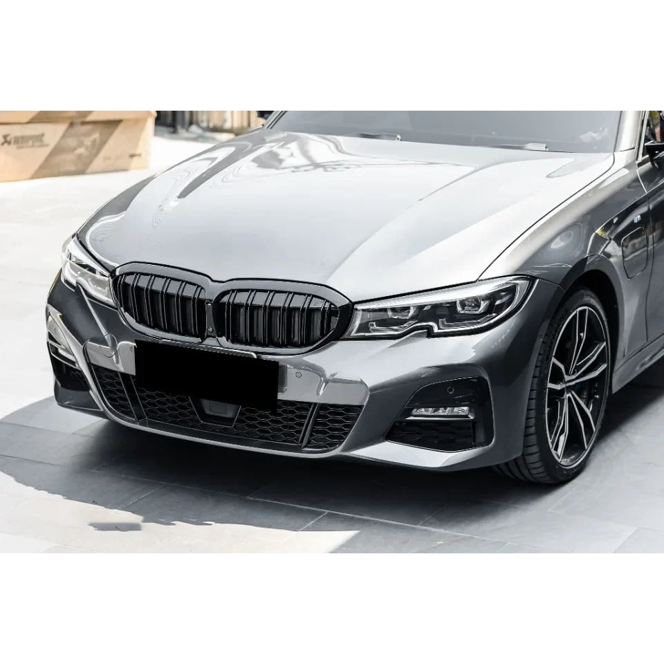 XVIP For BMW G20 3-Series G20 G21 G28 2019-2023 Front Bumper Hood Kidney Racing Grilles Replacement Black Diamond Meteor Style