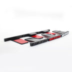 For Mercedes Benz W203 W204 W205 W210 w211 W124 W169 W176 W177 W202 ABS 3D AMG Logo Emblem Car Front Grille Badge accessories