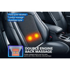 Car Seat Cooler Pad 16-Fan Car Seat Cooling Cushion with Massage 12V Ventilated Car Seat Pad Universal Anti-Slip Car Seat Cover