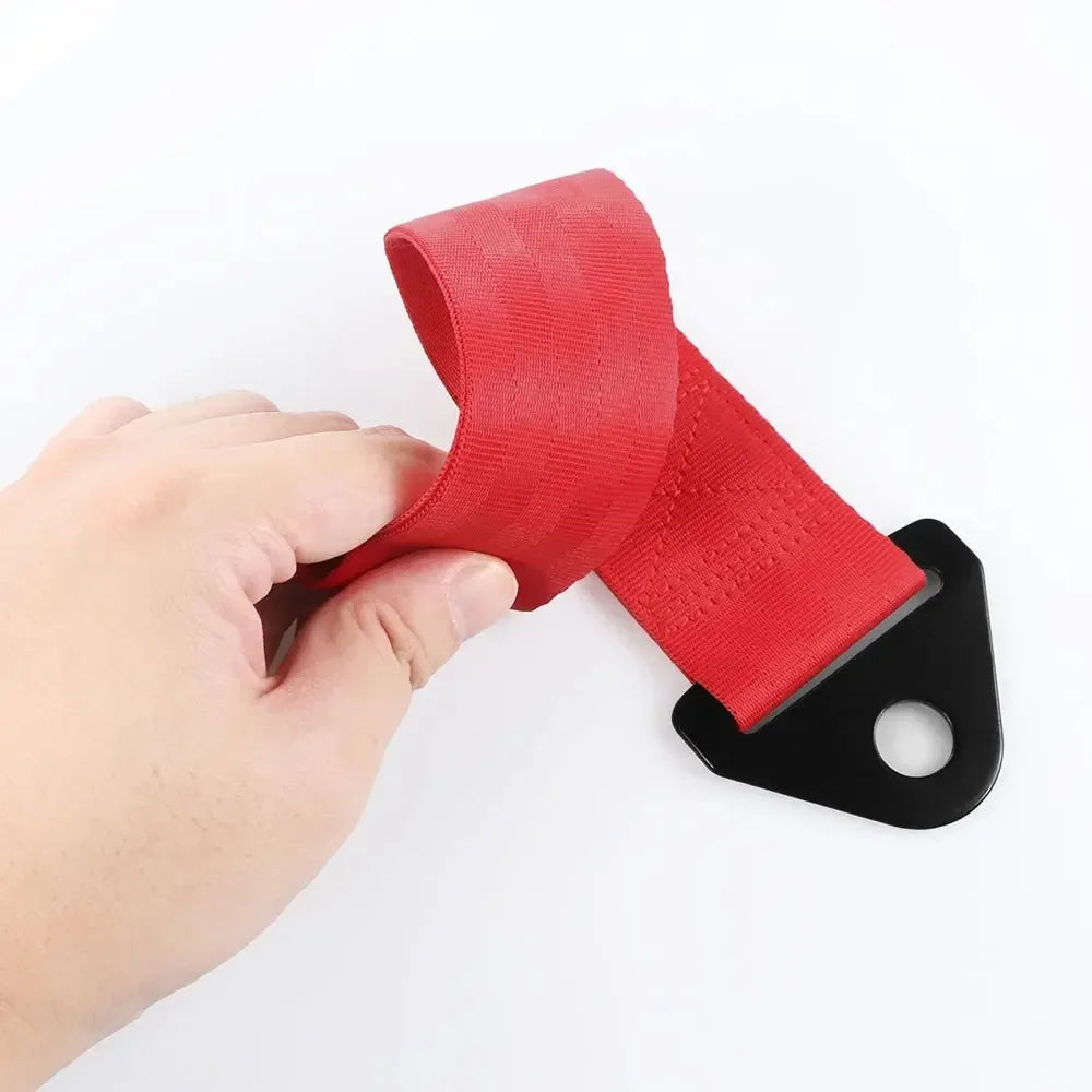 Car Tow Rope Trailer Racing Strap Auto Accessories For Toyota Hilux Aygo Yaris Ractis Corolla Camry CHR Auris Tacoma Cruiser TRD