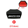 3D ABS Car Steering Wheel Emblem Sticker Badge For Mercedes Benz AMG W205 W206 W177 W168 W108 AMG W176 W204 W212 Accessories