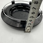 4PCS LOT Black Wheel Center Hub Cover Cap BC-383 BC383 Compatible with BC455 C-1258 C-1258-LA5B TY006 TY-006 for