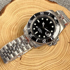 Miyota 8215 PT5000 Stainless Steel 40mm Dive Automatic Men Watch Sapphire Crystal Rotating Bezel Luminous Mechanical Wristwatch