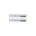 Universal V8 BITURBO 4MATIC+ Car Fender Emblem Badge for Mercedes Benz W220 W201 W222 W204 W176 W124 W212 W213 W177 - Vehicle Ac