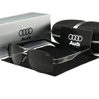 Audi Glasses UV400 Polarized Rectangle Sunglasses for Men Women Driving Motorcycle Cycling Glasses with AntiGlare Lens 553