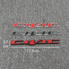 Car Emblem Decals VTEC IVTEC Metal Badge Sticker Accessories For Civic cb400 i-VTEC vfr800 cb750 Accord Odyssey CRV Pilot FIT