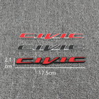 Car Emblem Decals VTEC IVTEC Metal Badge Sticker Accessories For Civic cb400 i-VTEC vfr800 cb750 Accord Odyssey CRV Pilot FIT