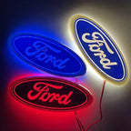 Ford LED Light Car Emblem Badge Front/Rear Tail Logo For F150 F250 Explorer Focus Mondeo Auto Exterior Styling Decoration