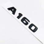 3D ABS Black A35 A45 A160 A180 A200 A250 Logo Letters 4MATIC Badge Car Rear Star Sticker AMG Emblem For Mercedes Benz
