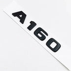 3D ABS Black A35 A45 A160 A180 A200 A250 Logo Letters 4MATIC Badge Car Rear Star Sticker AMG Emblem For Mercedes Benz
