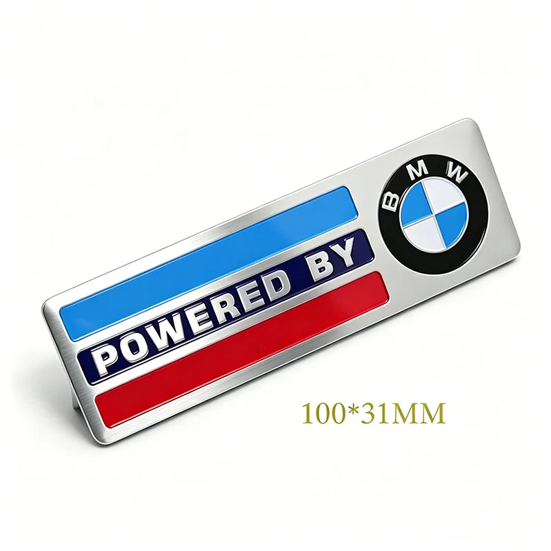 1Pcs 3D Metal Rear Trunk Body Decal Sticker Accessories For BMW X1 X2 X3 X4 X5 X6 X7 iX3 E39 E46 E60 E70 E90 E92 F07 F10 F20