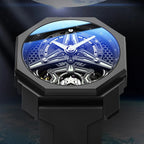 PAGANI DESIGNS Reloj mecánico para hombre, relojes deportivos automáticos de lujo para hombre, Reloj de pulsera resistente al agua de acero inoxidable, Relojes