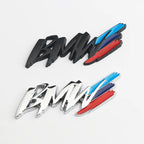 Metal BMW Badge Stickers Body Trunk Decoration Accessories For BMW M Power Performance E90 E91 E92 E93 X1 X3 X5 X6 M3 M5 F18 E63