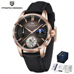 Pagani Design New Men's Automatic Mechanical Watch Tourbillon Clock Sapphire Stainless Steel Men's Military Watch