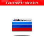 3D Aluminum Car Styling Sticker Body Trunk Decoration Decal Emblem For BMW M Sports Performance E46 E90 E60 F20 X1 X2 X3 F10 F30