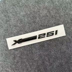 3D ABS Car Mudguard Trunk Emblem Sticker XDrive  20i 23i 25i 28i 30i 35i 40i 45i 48i 50i 55i Badge Decal Decor Fit for X3 X5