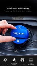 Car Sticker For Audi SLINE S3 TT Series Special Aluminum Alloy Fuel Tank Cap Refuel Box Trim Cover Auto Exterior Modification