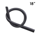 14" - 28" Car Wiper Blade Windscreen Wipers Insert Natural Rubber Strip 6mm Windscreen FR Wipe Car Accessories