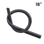 14" - 28" Car Wiper Blade Windscreen Wipers Insert Natural Rubber Strip 6mm Windscreen FR Wipe Car Accessories