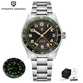 PAGANI DESIGN PD1784 Men’s GMT Automatic Mechanical Watch DG5833 Stainless Steel Sapphire Crystal Waterproof Local Delivery