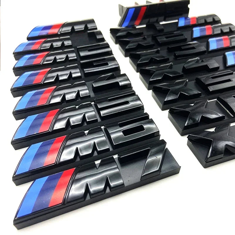 bbb 3D Car Front Grille M Badge Emblem Decoration Accessories BMW M3 M4 M5 G42 G30 G20 E90 E90 E93 E60 F10 F07 F34 F30 F20 G05