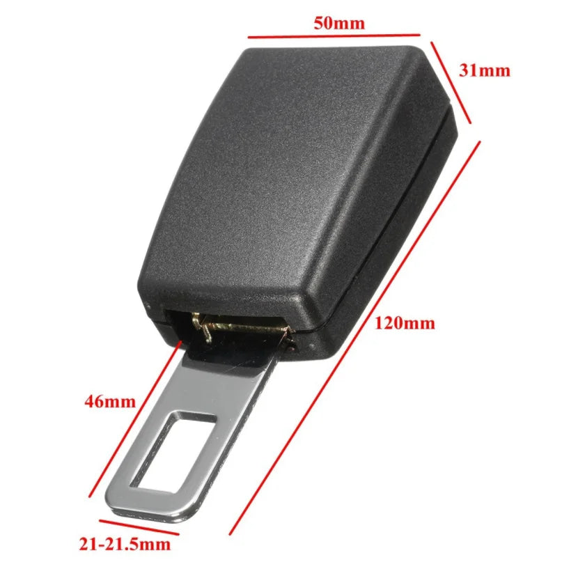 Car Seat Belt Clip Extension for Mercedes Benz W203 W204 W211 CLA GLA W176 Skoda Octavia A5 A7 2 Rapid Fabia Yeti