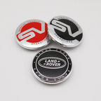4Pcs 62mm Premium ABS Car Wheel Center Hub Caps Emblem Badge For Range Rover L322 L405 Evoque Discovery Velar SVR Accessories